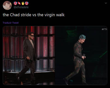 Create meme virgin chad, chad meme, chad stride - Pictures - Meme -arsenal.com