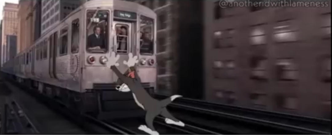 Tom Riding A Train Tom saves the train by EricSonic18 on DeviantArt