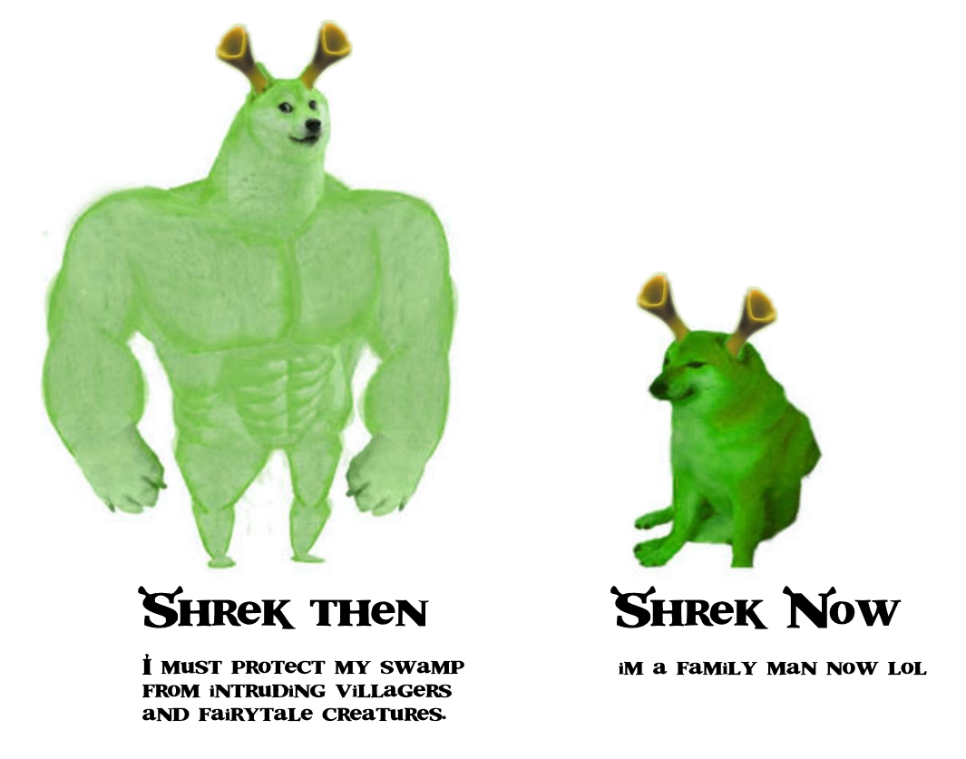 Shrek meme by fernandadelfiol on DeviantArt