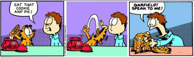 Garfield died by EricSonic18 on DeviantArt