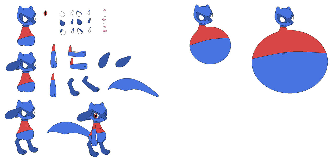 Carl the Chubby Riolu Character Builder by EricSonic18 on DeviantArt