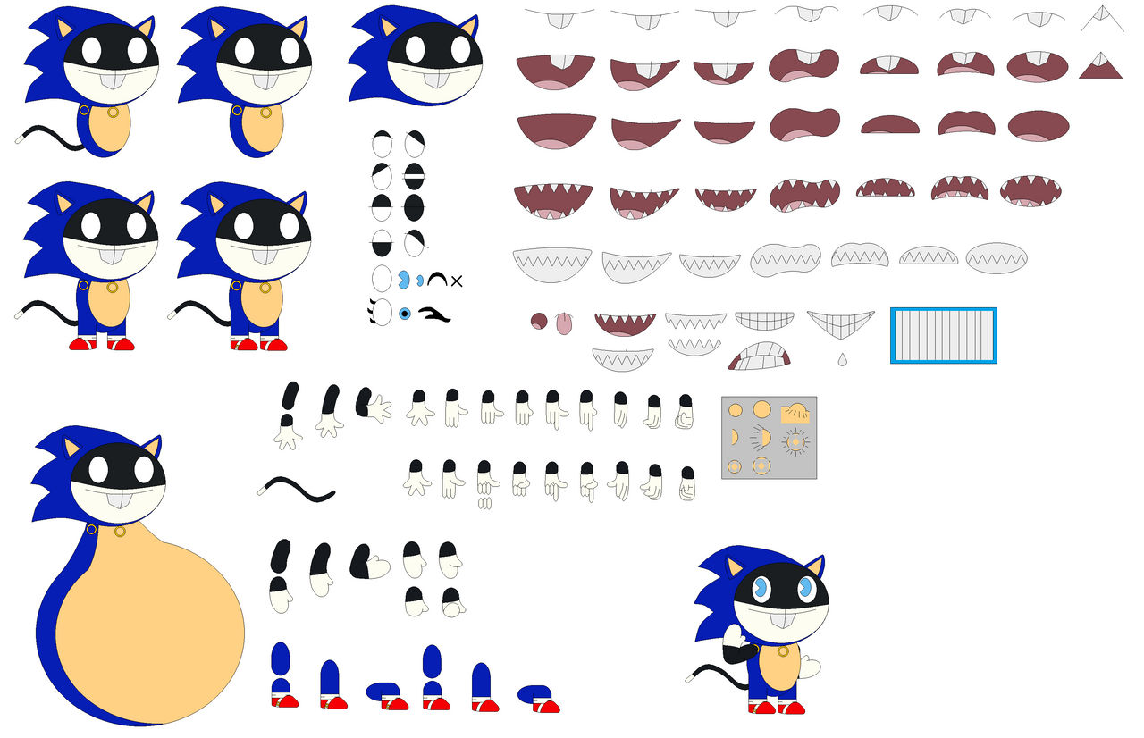 Morgana (Sonic, HTF) Character Builder by EricSonic18 on DeviantArt