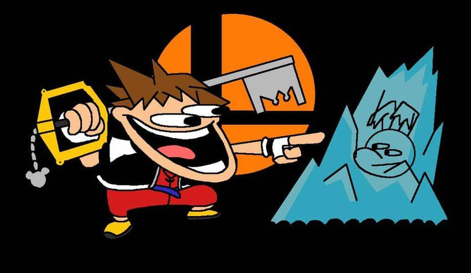 Rayman Ice Rayman was still frozen by EricSonic18 on DeviantArt