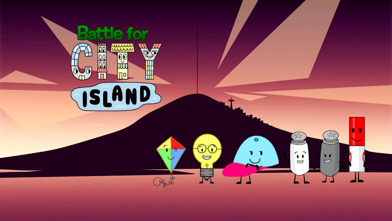 Bfcia City Island In The BFDI Style by SillyObjectShow on DeviantArt