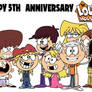 The Loud House 5th anniversary