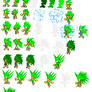 Mega Hyper Supersonicglitchy514 sprite sheet