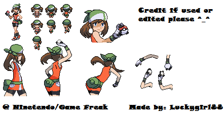 Sprites Mei Pokemon Black 2 White 2 GBA by KaelAlexander on DeviantArt