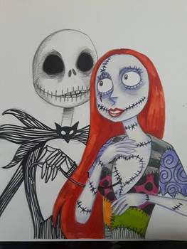 Jack and Sally heart