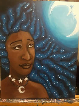 The Lady With Stars In Her Dreds
