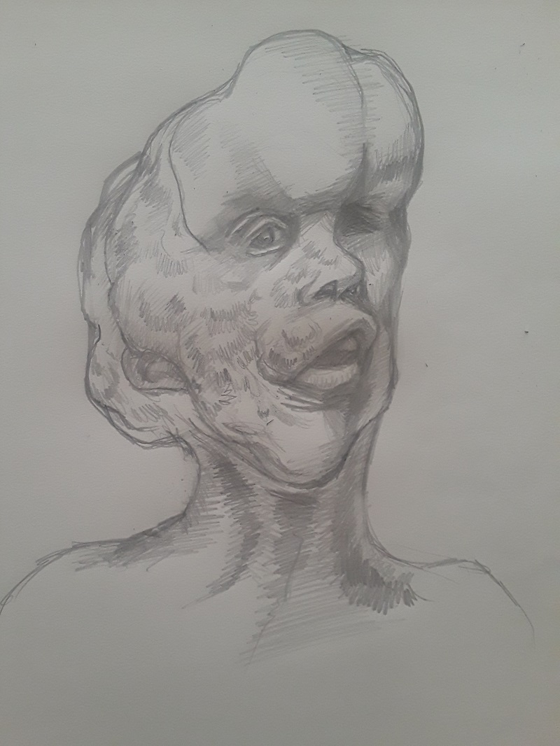 Joseph Merrick sketch