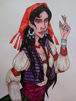Margali in Traditional Garb
