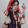 Margali in Traditional Garb