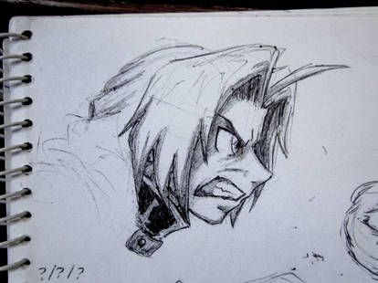 angry Ed sketch