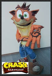 Crash Bandicoot Paper Craft