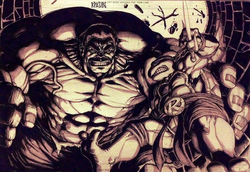 HULK vs RAPH by grandizer05 on DeviantArt