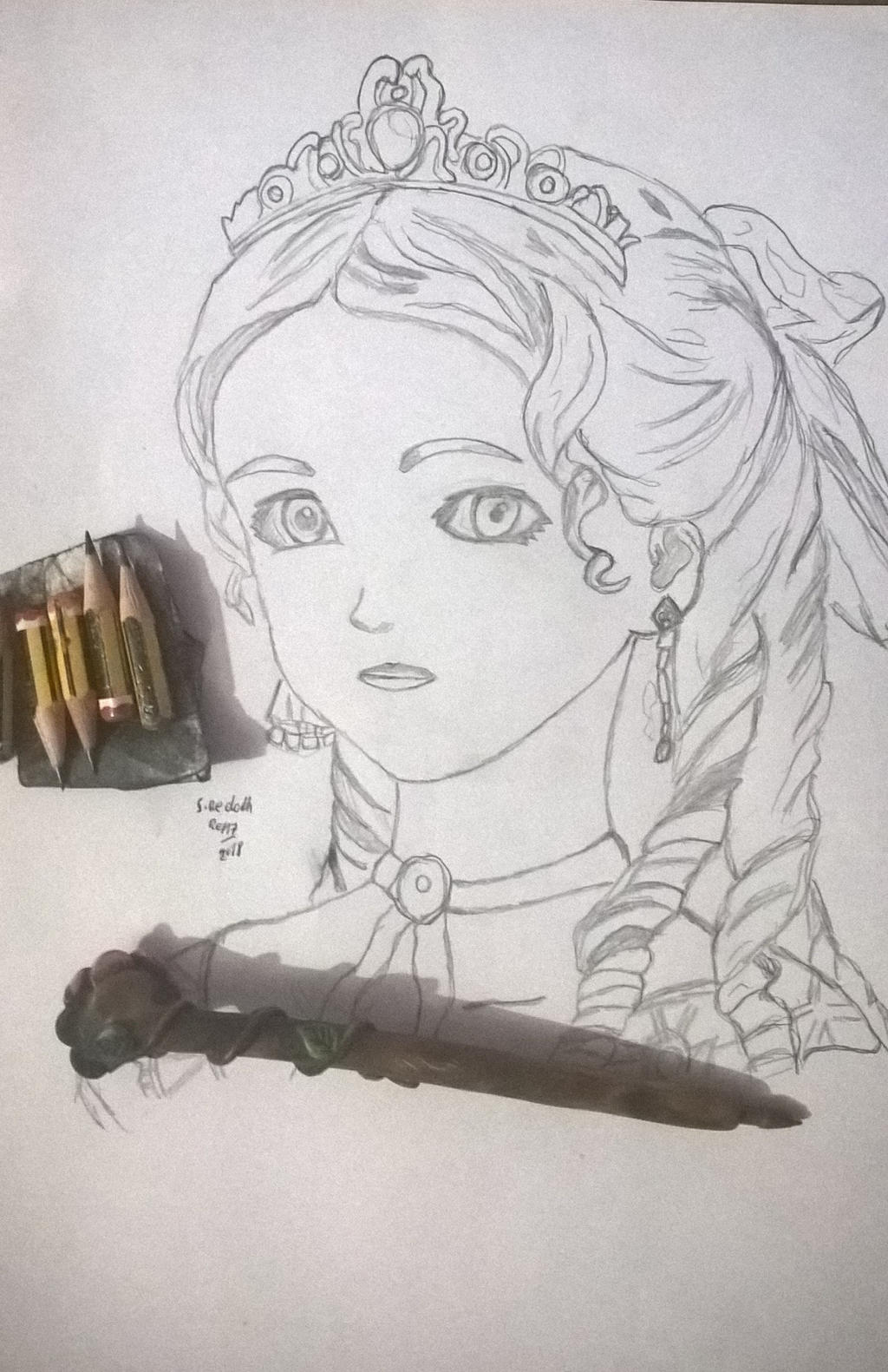 Boceto Princess Jelanda