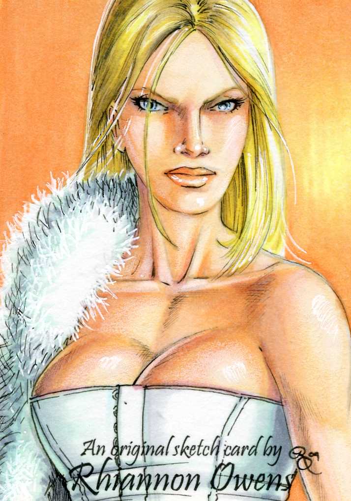 White Queen Sketch Card '09