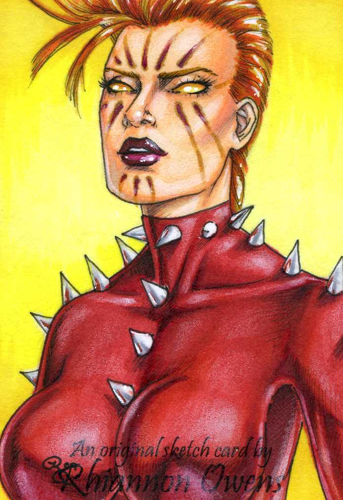 Phoenix II Sketch Card '09