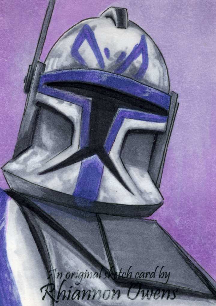 Captain Rex sketch card