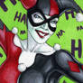 Harley Quinn sketch card