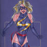 Ms Marvel, colored paper