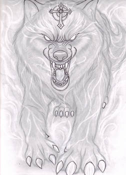 Protective Spirit Wolf