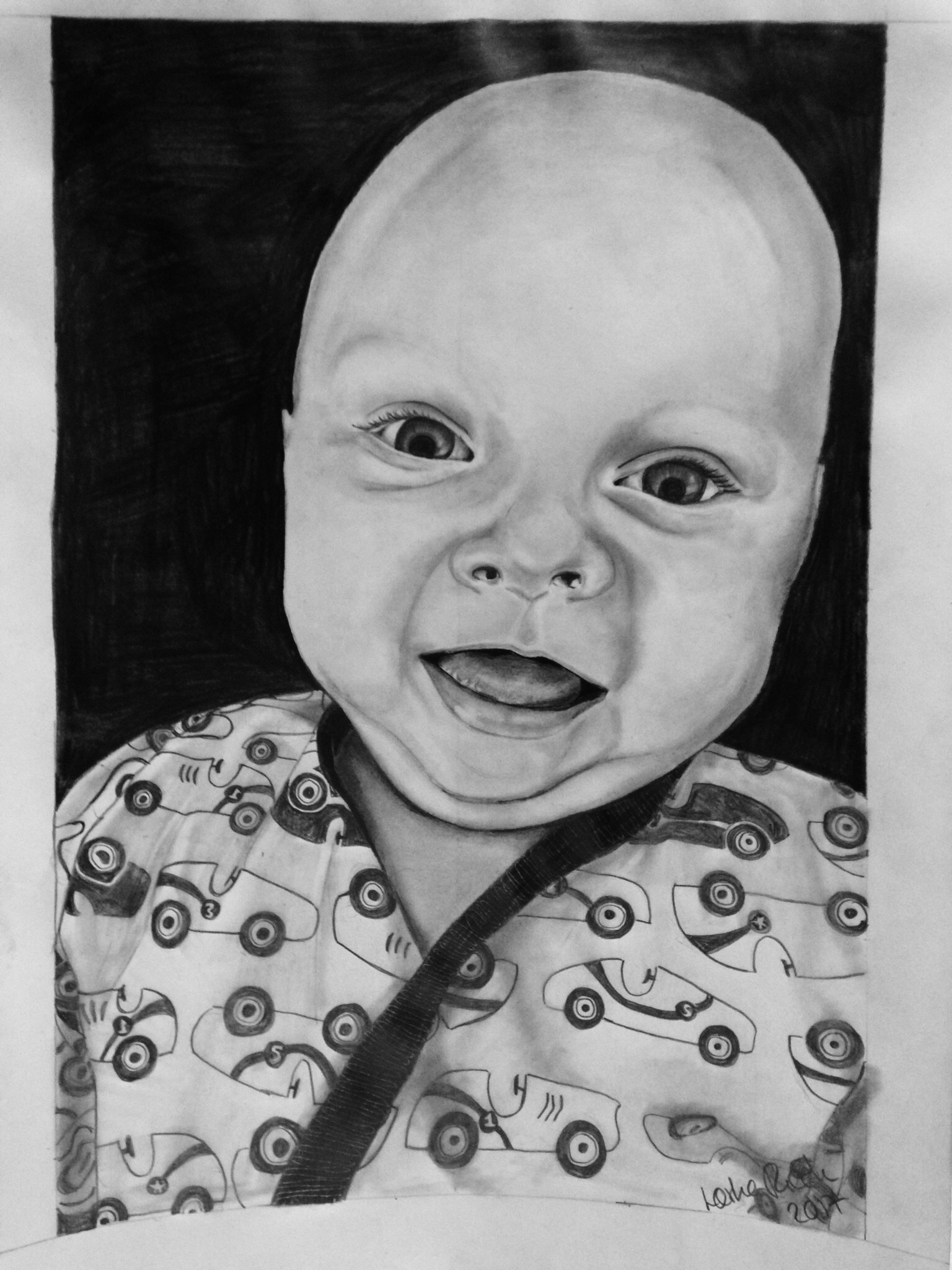 Baby drawing