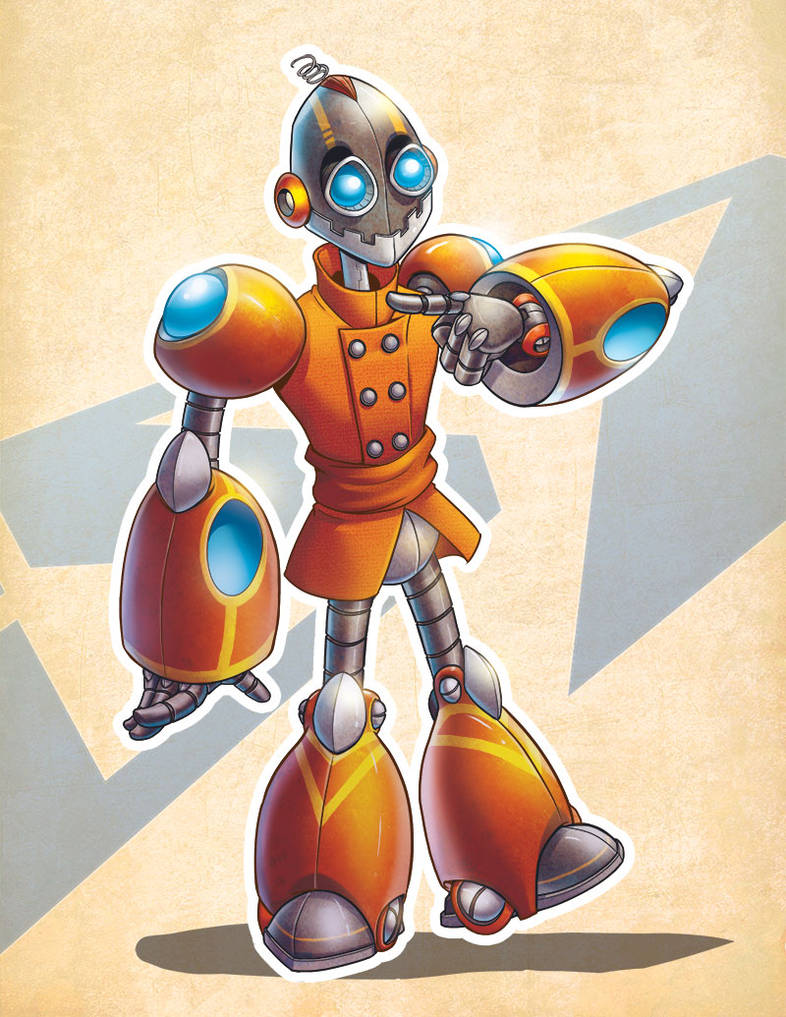 RUSTY the robot by Maniacman23 on DeviantArt
