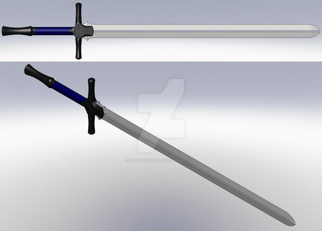 Broadsword Deviantart Twin Broadsword by silentmaster on DeviantArt