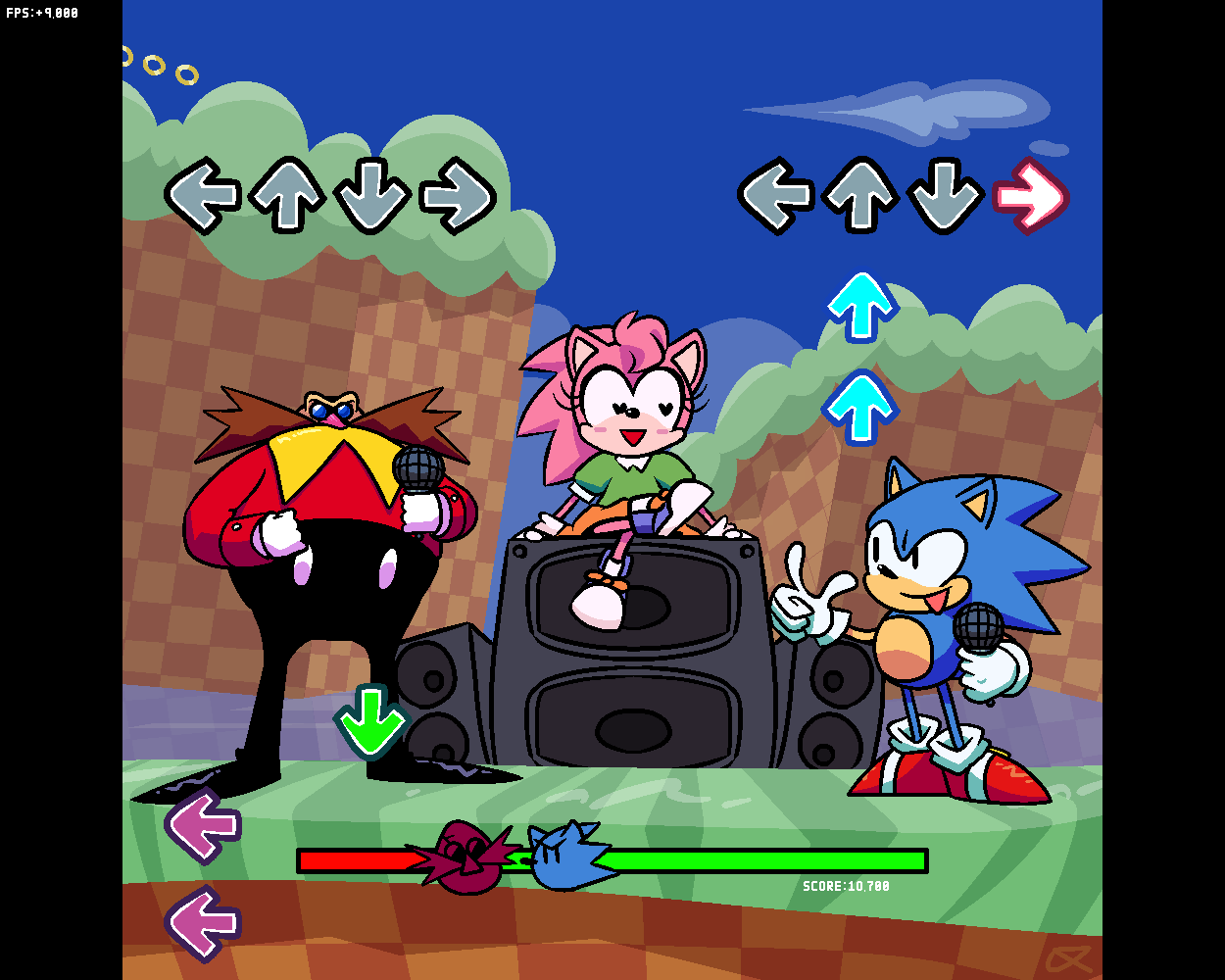 Vs Sonic.exe ROUND 2 FANMADE [Friday Night Funkin'] [Mods]