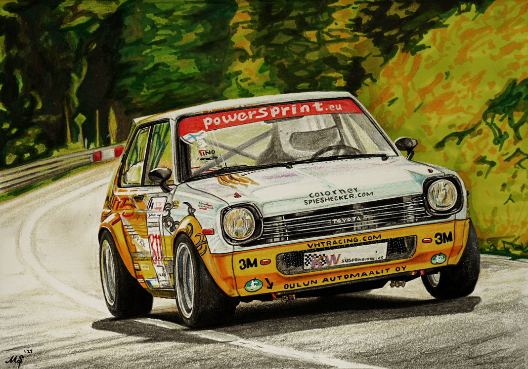 VHT Racing Toyota Starlet by Maxxis237 on DeviantArt