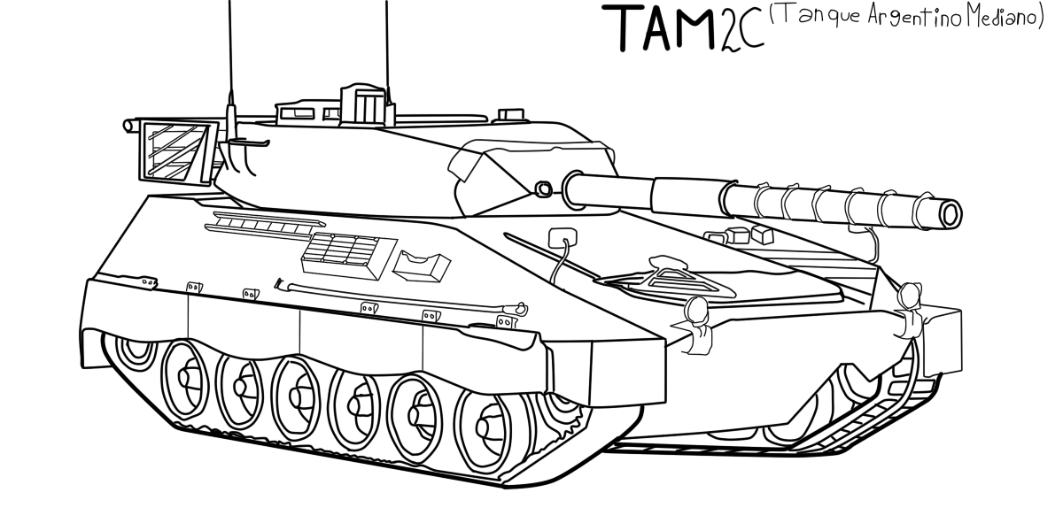 TAM 2C (Tanque Argentino Mediano) by IsaacPVG00 on DeviantArt