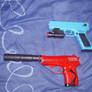 Airsoft Guns: Glock 17 AND Makarov