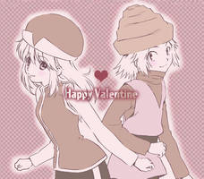 Hunterxhunter happy valentine