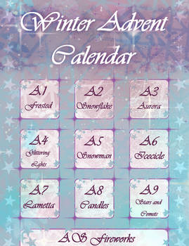 Winter Advent Calendar