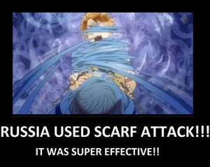 RUSSIA USED SCARF ATTACK!!