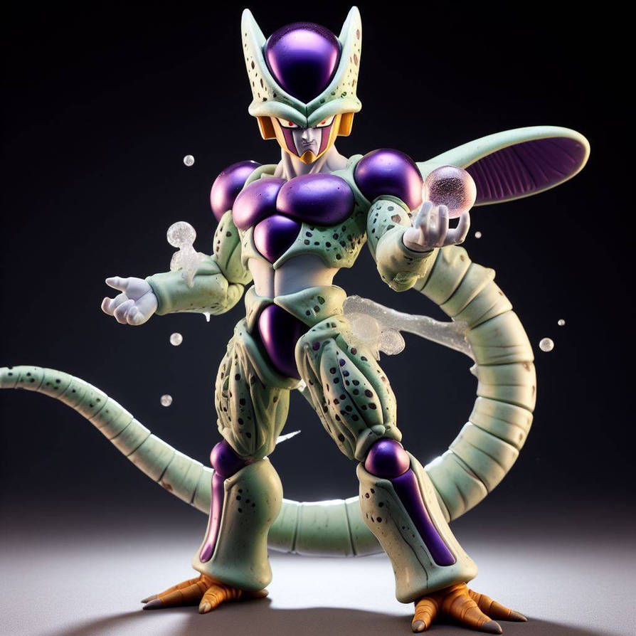 Cell and Freezer fusion by FanartAi2099 on DeviantArt