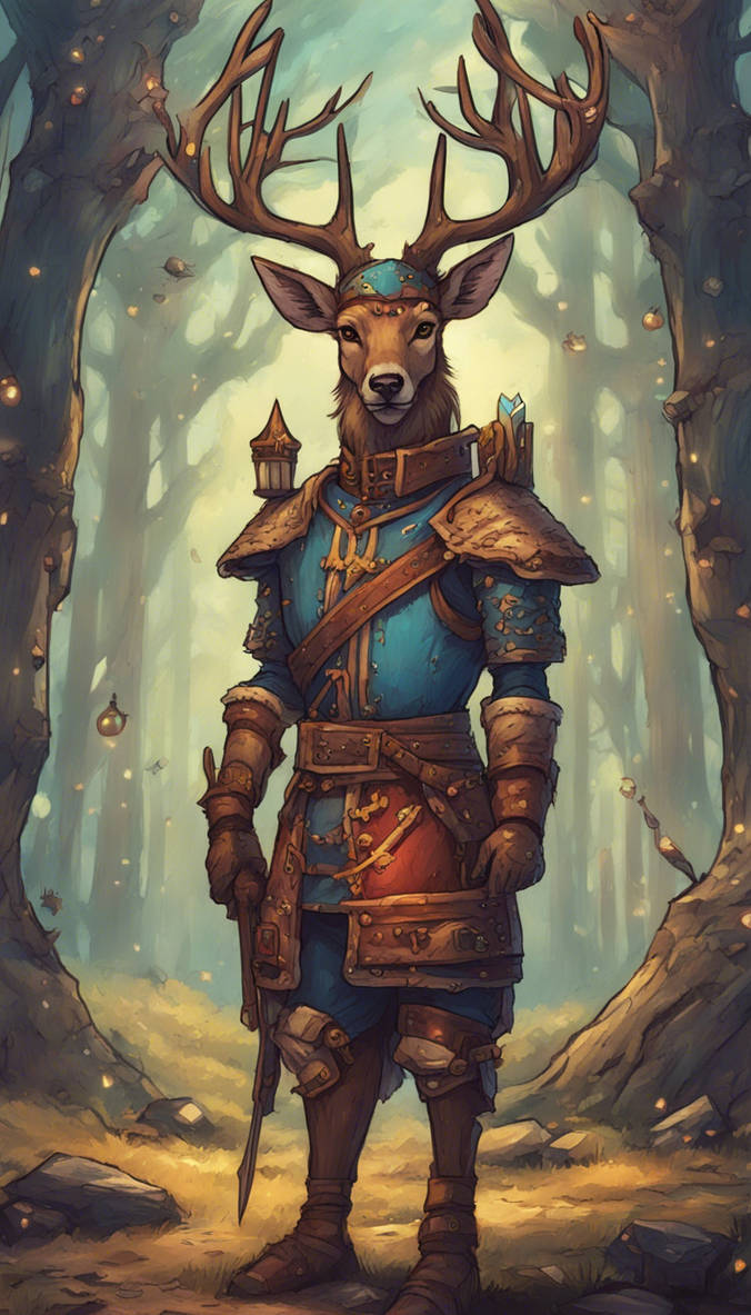 Another deer keeping the forest