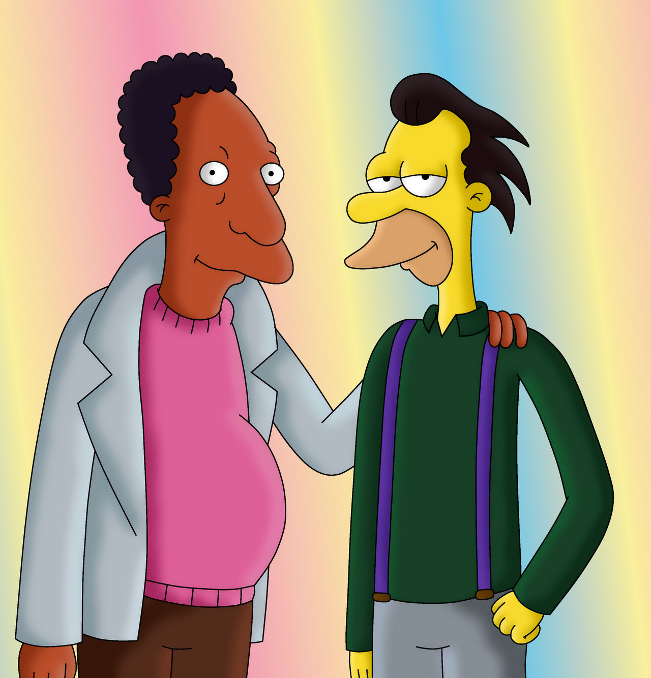 Lenny And Carl From The Simpsons By Creationgal233 On DeviantArt lenny-and-carl-from-the-simpsons-by-creationgal233-on-deviantart