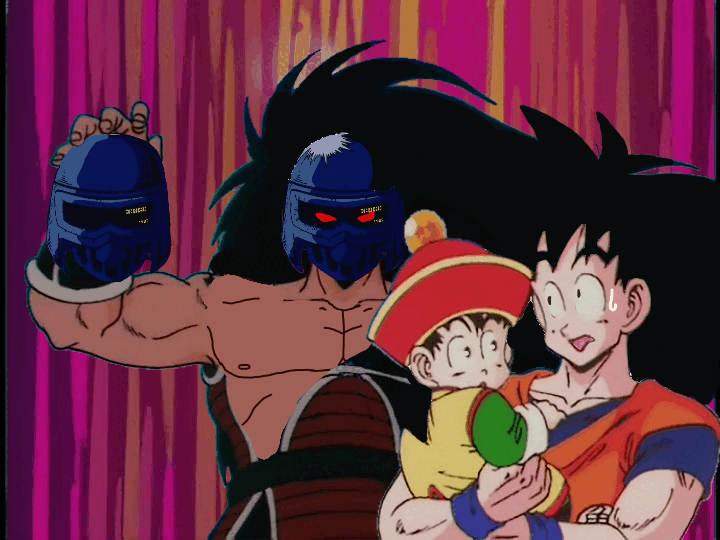 Uncle Raditz Surprise by bardock737 on DeviantArt
