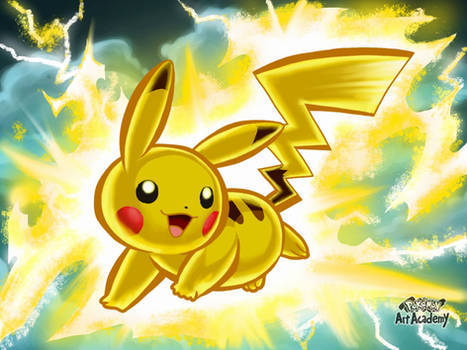 Pokemon Art Academy Graduate Test: Pikachu