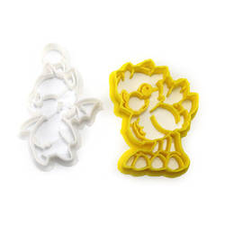 Final Fantasy Chocobo and Moogle Cookie Cutters!