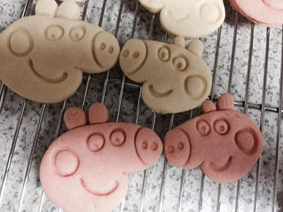 Peppa Pig and George Cookies