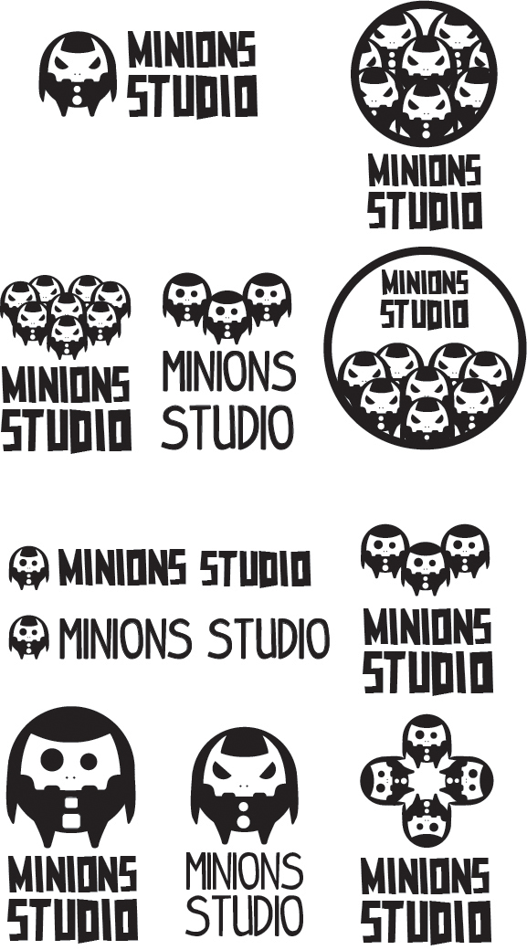 Minion Studio Logo Brainstorm