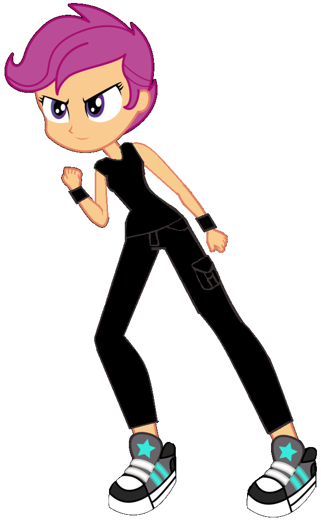 Scootaloo in 1989-1994 James Hetfield outfit by Csuresh2004 on DeviantArt