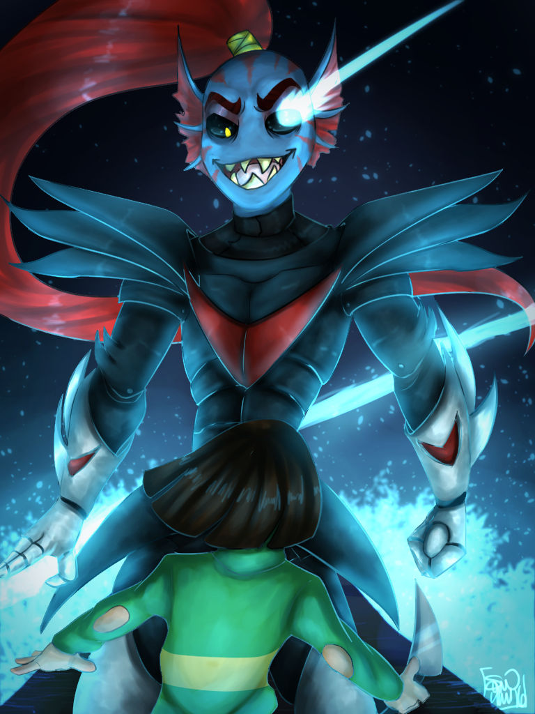 Undyne Bodybuilder Undyne The Undying by ObsessedNebula on DeviantArt