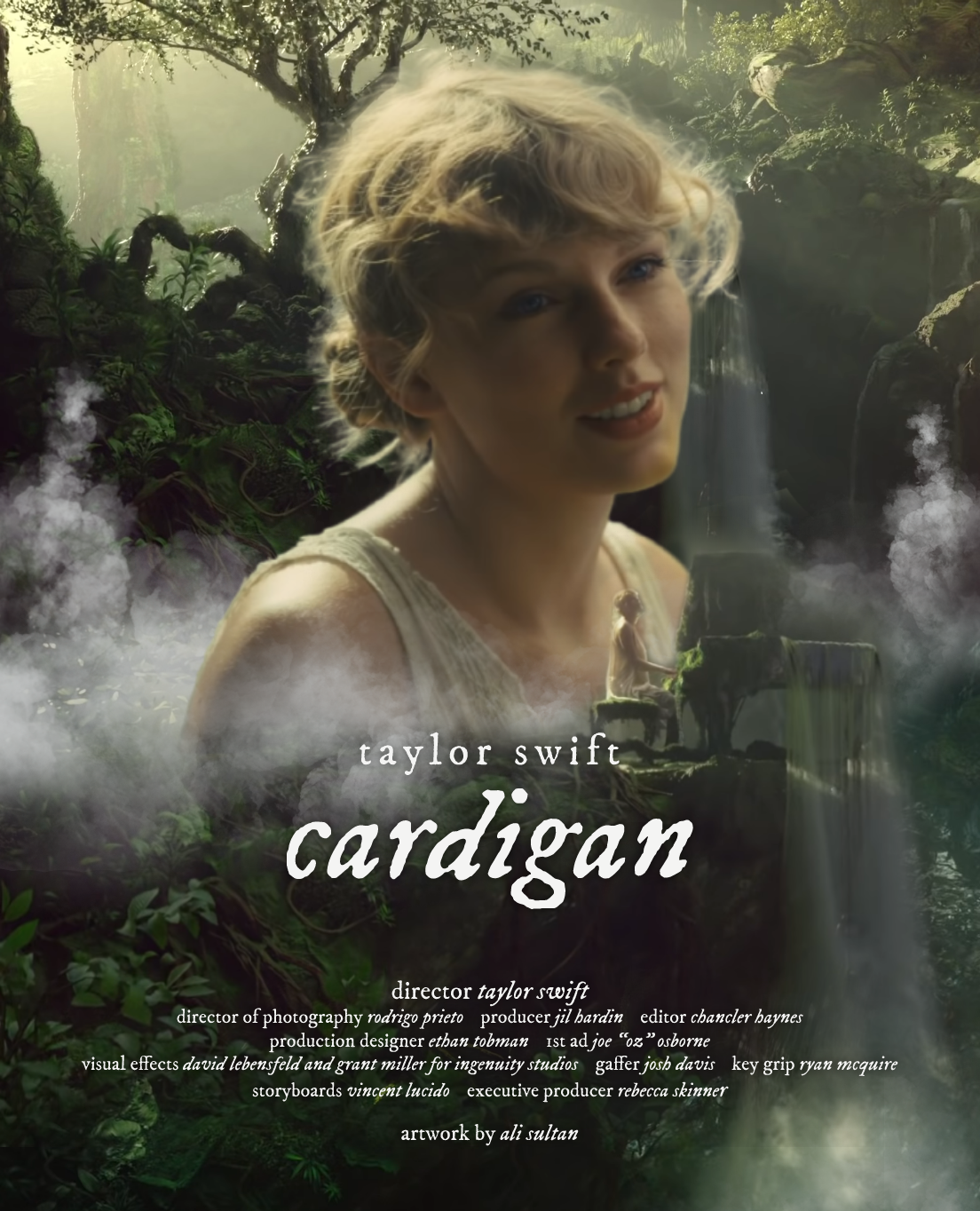 cardigan - Taylor Swift Poster by tylerswiftstyles on DeviantArt