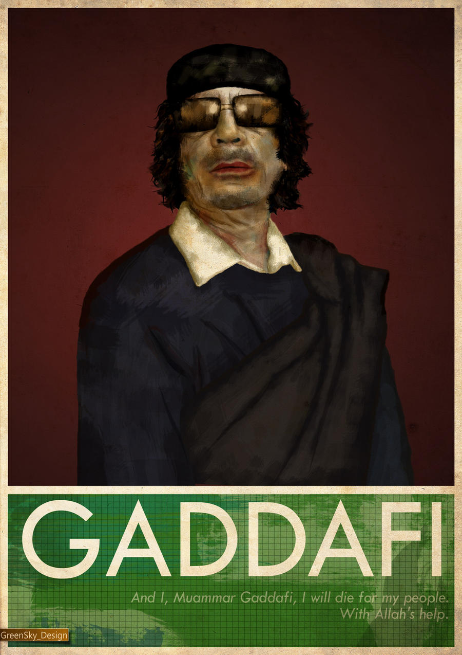 Colonel Gaddafi