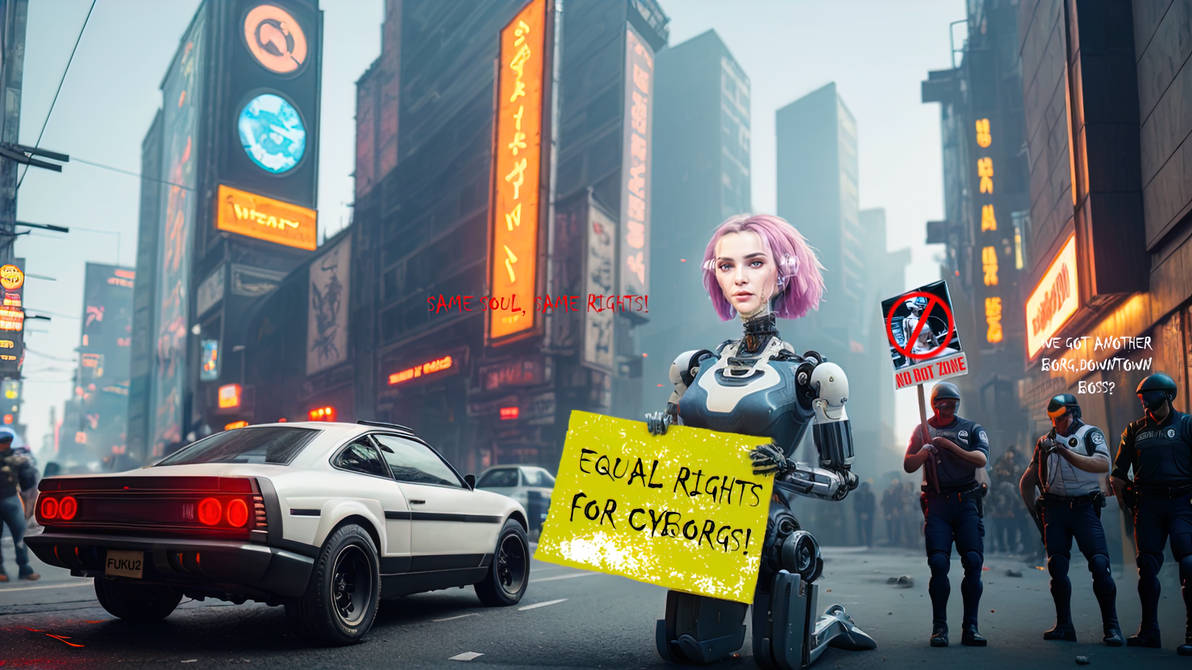 Civil Rights Cyborg Cyborg Rights! by PI-AI on DeviantArt