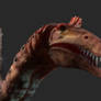 spinosaurus aegyptiacus 3D model head